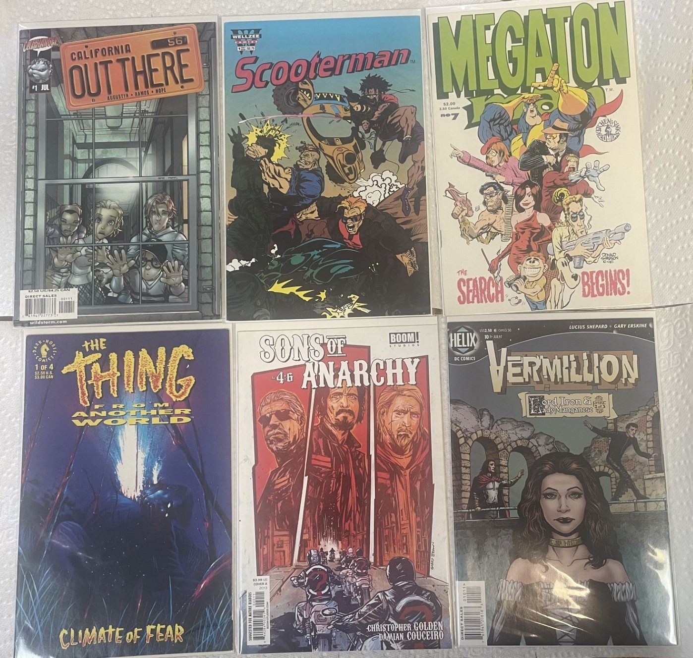 Group of 6 Comics