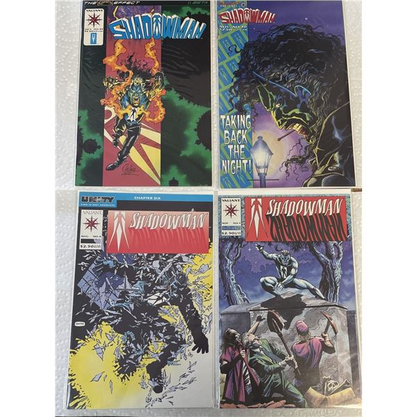 Group of 4 Valiant Comics