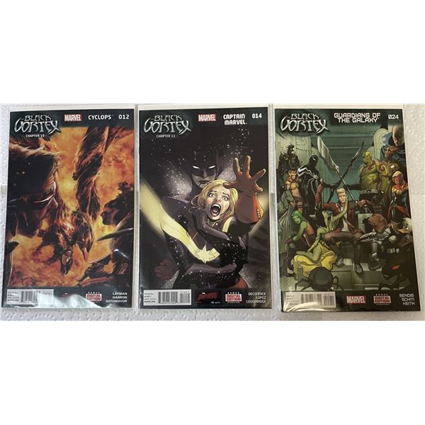 Group of  3 Malvel Comics