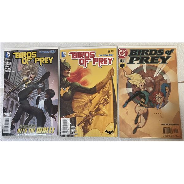Group of  3 DC Comics