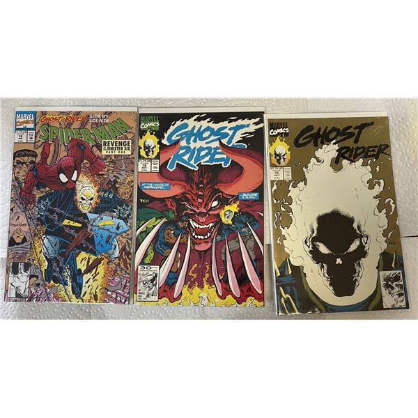 Group of  3 Marvel Comics