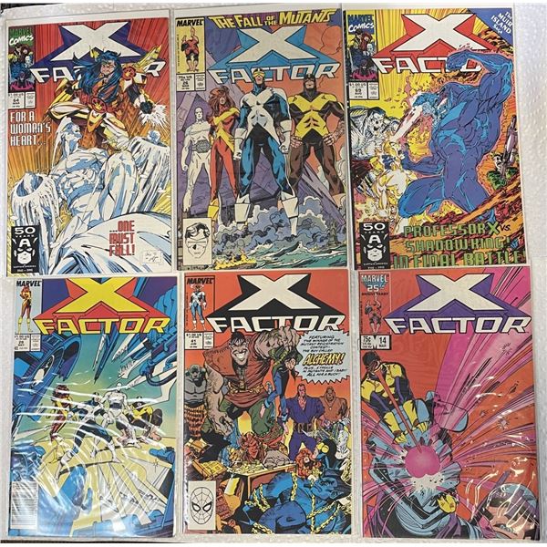 SIX Marvel Comics X Factor