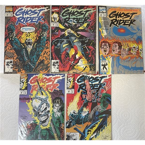 FIVE Marvel Comics Ghost Rider
