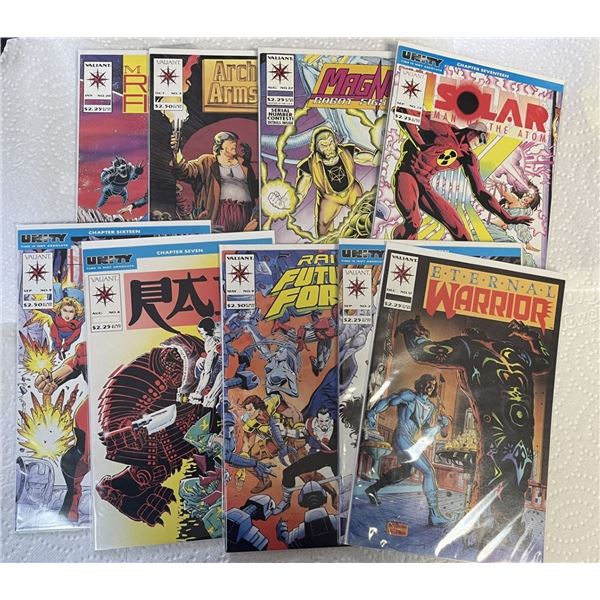 Valiant Comics  EIGHT COMICS
