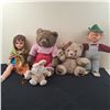 Image 1 : Assorted Plush Animals & Dolls