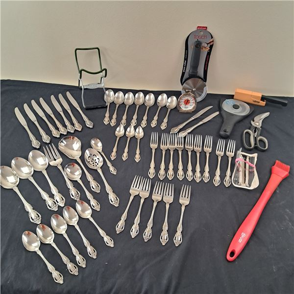 Oneida Community Silverware & Kitchen Gadgets