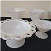 Image 2 : 9 Milk Glass Pieces