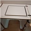 Image 13 : Sewing Station with Elna Sewing Machine
