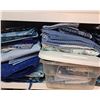 Image 2 : Assorted Blue Coloured Fabric Pieces