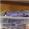 Image 2 : Assortment or Purple Shades of Fabric