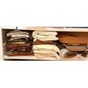 Image 1 : Assortment of Brown Coloured Fabric