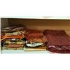 Image 1 : Assortment of Fall Coloured Fabric