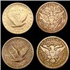 Image 2 : 1900-1929 US Silver Quarters Lot [4 Coins] HIGH GRADE