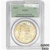 Image 1 : 1897 Morgan Silver Dollar PCGS MS64