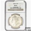 Image 1 : 1883-CC Morgan Silver Dollar NGC MS63