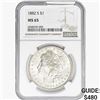Image 1 : 1882-S Morgan Silver Dollar NGC MS65