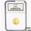 Image 1 : 1913 $2.50 Gold Quarter Eagle NGC MS62