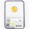 Image 2 : 1913 $2.50 Gold Quarter Eagle NGC MS62