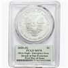 Image 2 : 2020-S Silver Eagle PCGS MS70 FDI