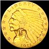Image 1 : 1911 $2.50 Gold Quarter Eagle CLOSELY UNCIRCULATED