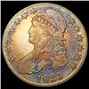 Image 1 : 1829/7 Capped Bust Half Dollar NEARLY UNCIRCULATED
