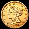 Image 1 : 1878 $2.50 Gold Quarter Eagle UNCIRCULATED