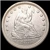 Image 1 : 1876-CC Seated Liberty Quarter NEARLY UNCIRCULATED