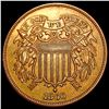 Image 1 : 1866 Two Cent Piece CLOSELY UNCIRCULATED