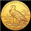 Image 2 : 1909 $2.50 Gold Quarter Eagle UNCIRCULATED