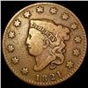 Image 1 : 1821 Coronet Head Large Cent NICELY CIRCULATED