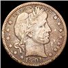 Image 1 : 1901 Barber Quarter LIGHTLY CIRCULATED