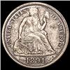 Image 1 : 1891 Seated Liberty Dime CLOSELY UNCIRCULATED