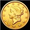 Image 1 : 1849 Rare Gold Dollar CLOSELY UNCIRCULATED