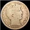 Image 1 : 1901-S Barber Half Dollar NICELY CIRCULATED