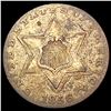 Image 1 : 1856 Silver Three Cent NEARLY UNCIRCULATED