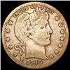 Image 1 : 1915-S Barber Quarter NICELY CIRCULATED