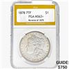 Image 1 : 1878 REV79 Morgan Silver Dollar PGA MS63+
