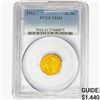Image 1 : 1911 $2.50 Gold Quarter Eagle PCGS MS61
