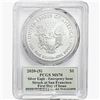 Image 2 : 2020-S Silver Eagle PCGS MS70 FDI