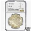 Image 1 : 1881-S Morgan Silver Dollar NGC MS66
