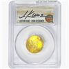 Image 2 : 2020-W 1/4oz Gold $5 Base. HoF J.Kunz PCGS MS70