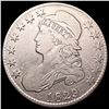 1829 Capped Bust Half Dollar LIGHTLY CIRCULATED