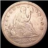 1855-S Seated Liberty Quarter NICELY CIRCULATED