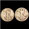 Image 1 : 1917-1919 [2] Walking Liberty Half Dollar HIGH GRADE