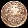 Image 2 : 1857 Seated Liberty Half Dime CLOSELY UNCIRCULATED