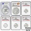 Image 1 : [5] 2012-2017 Assorted Australia Silver Commem. Set NGC/PCGS MS70