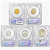 Image 2 : [5] 1955 1C-50C Set PCGS PR