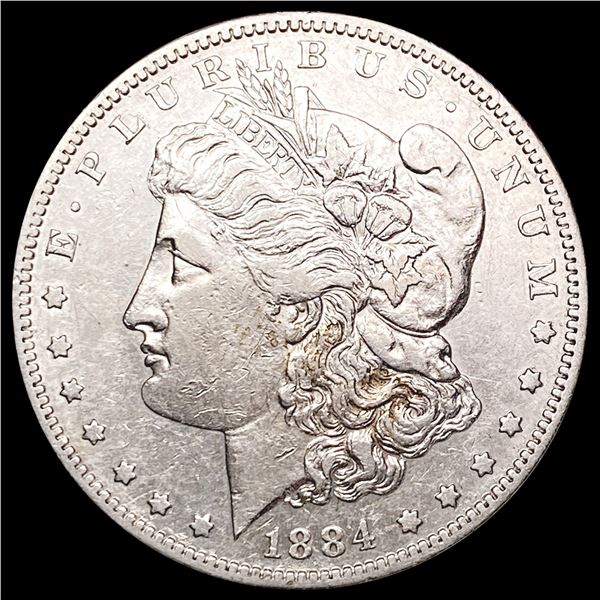 1884-S Morgan Silver Dollar CLOSELY UNCIRCULATED