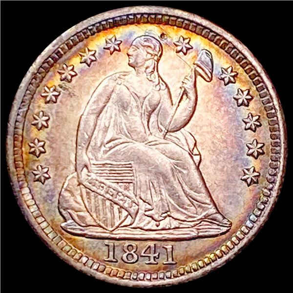 1841 Seated Liberty Half Dime UNCIRCULATED