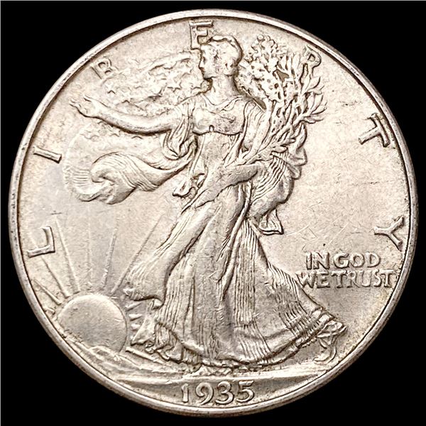 1935-D Walking Liberty Half Dollar CLOSELY UNCIRCULATED